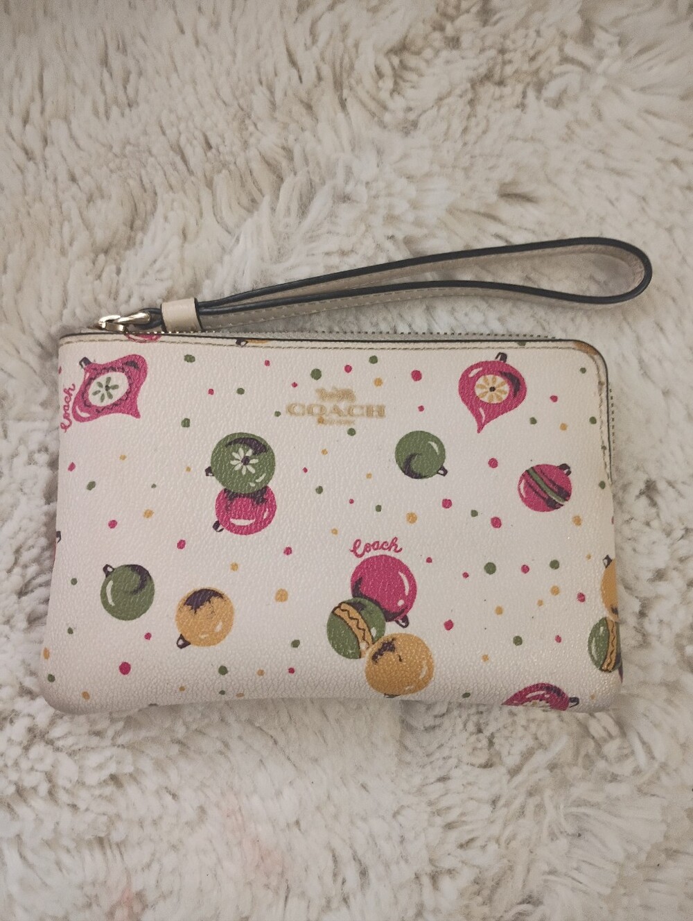 Coach Limited Edition Ornament Wristlet